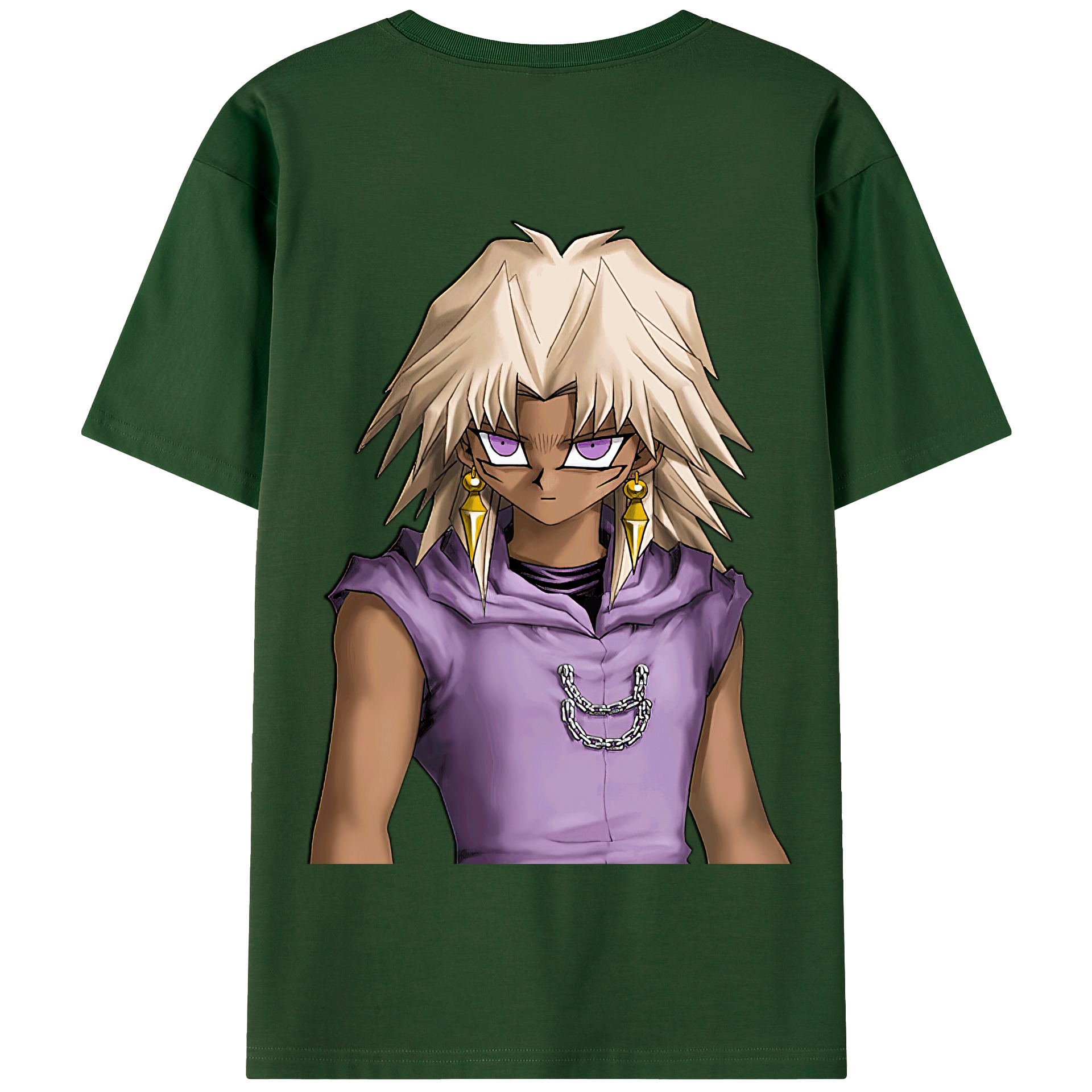 （画像用） 遊☆戯☆王 Yu-Gi-Oh! 綿100％半袖Tシャツ（背面プリント）